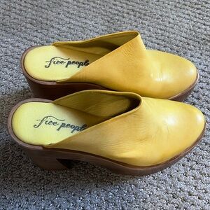 Free People Suki Clogs - Worn one time!